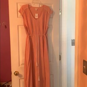 JCrew Maxi Dress w/ knee split